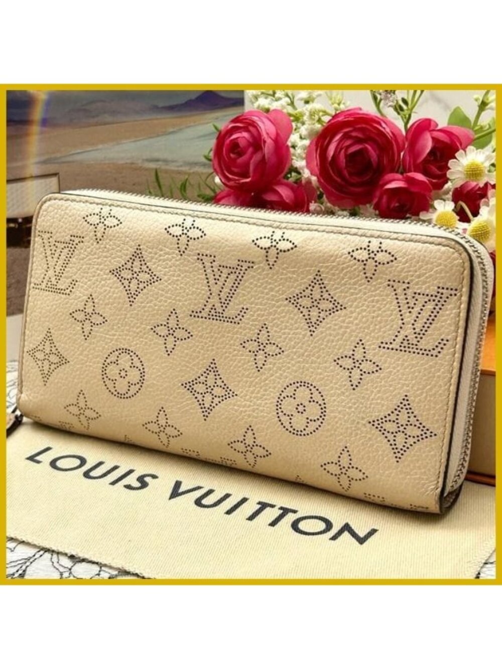 Louis Vuitton Mahina Zippy Wallet